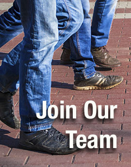 Click here for career information. Join our team